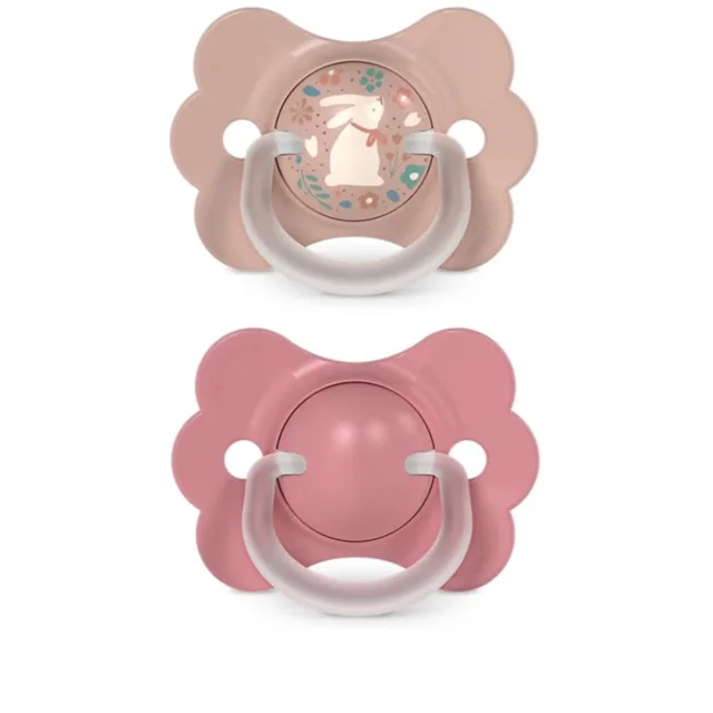 Suavinex Butterfly Wonderland SX Pro Physiological 6-18 m dudlík Pink 2 ks