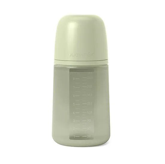 Suavinex Colour Essence Láhev 3m+ 240 ml 1 ks zelená