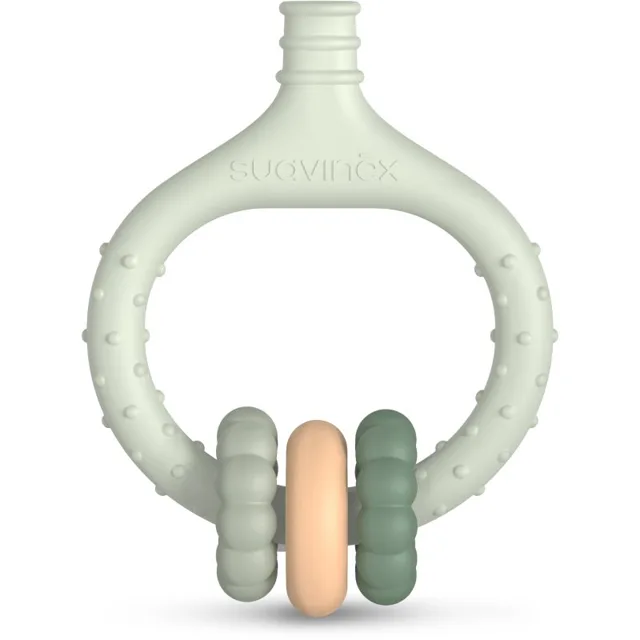 Suavinex Gum Massager kousátko 0 m+ Green 1 ks