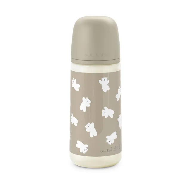 Suavinex Kojenecká láhev WILD&FREE L 360 ml 1 ks hnědá