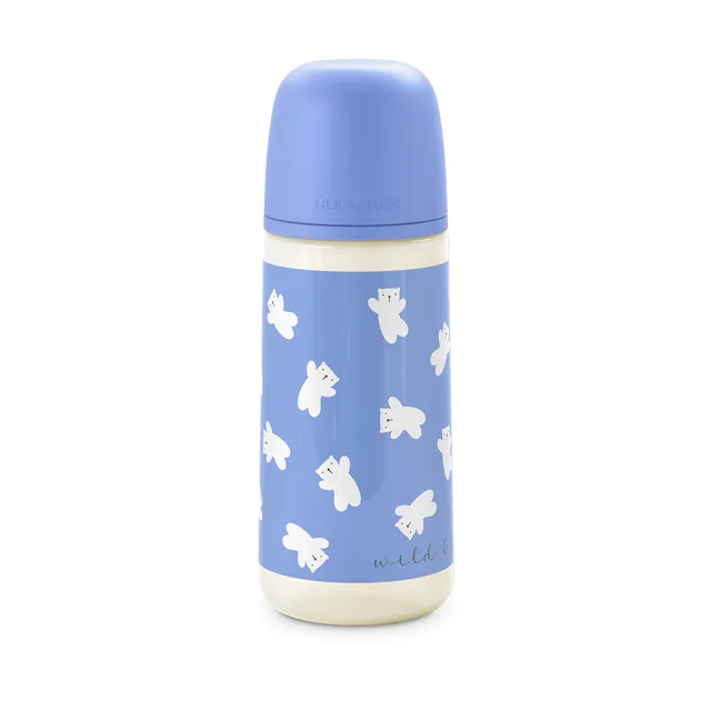 Suavinex Kojenecká láhev WILD&FREE L 360 ml 1 ks modrá