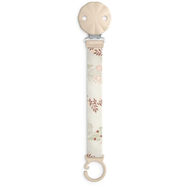 Suavinex Poetry Soother Ribbon Clip klip na dudlík Creamy 1 ks