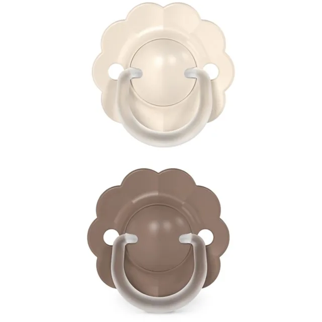 Suavinex Wonderland SX Pro Physiological 6-18 m dudlík Beige/ Brown 2 ks