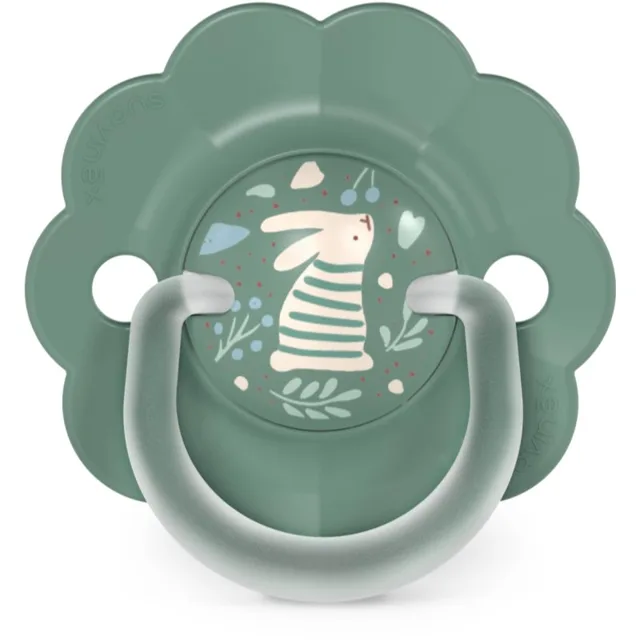 Suavinex Wonderland SX Pro Physiological 6-18 m dudlík Green Rabbit 1 ks