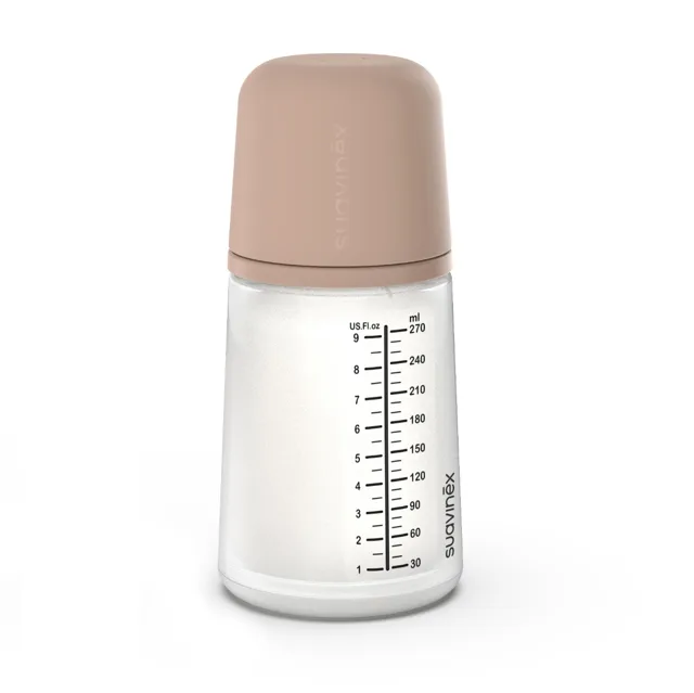 Suavinex Zero Zero Antikoliková láhev Medium průtok M 3m+ 270 ml 1 ks