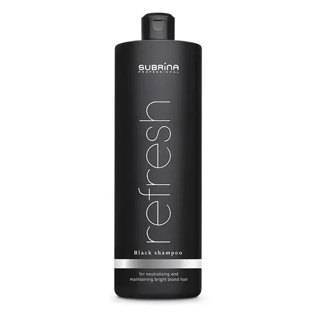 Subrína Refresh Black Shampoo 1000ml - Šampon pro platinový odstín