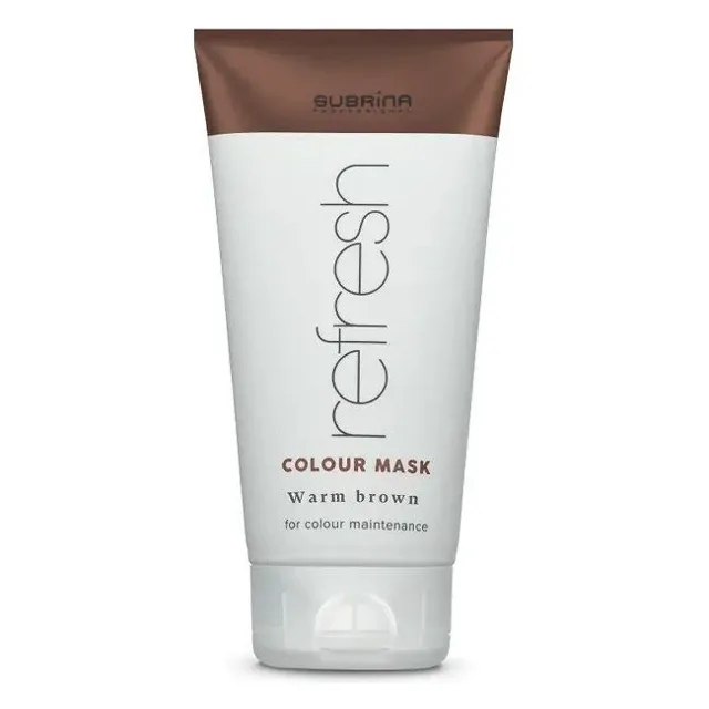 Subrína Refresh Colour Mask Warm Brown 150ml - Barevná maska teplá hnědá