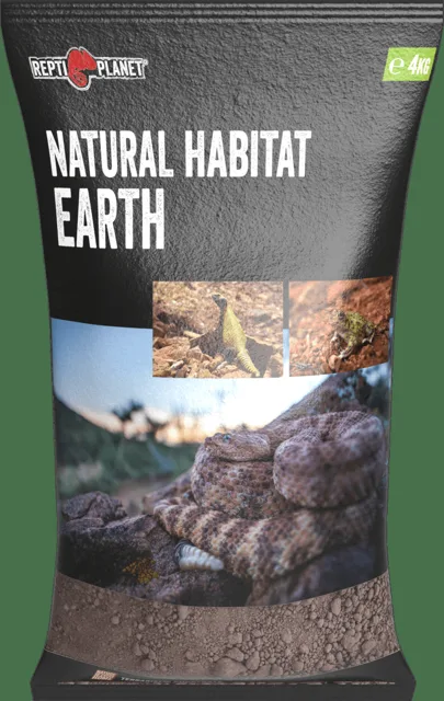 Substrát Repti Planet Earth 4kg hnědý