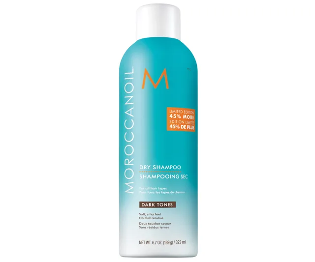 Suchý šampon pro tmavé odstíny vlasů Moroccanoil Dark Tones - 323 ml + dárek zdarma