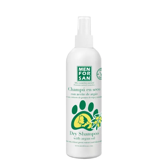 Suchý šampon s arganovým olejem pro kočky, 250 ml | P54493