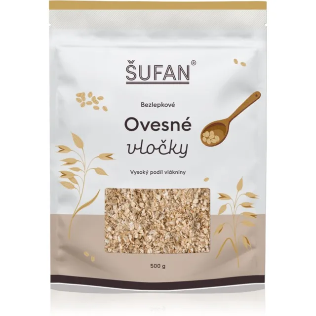Šufan Minutové vločky bezlepkové ovesné vločky bez lepku 500 g