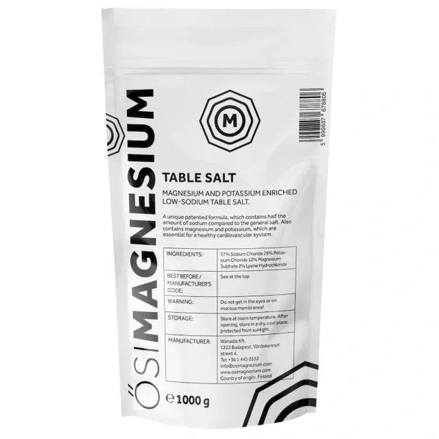 Sůl s nízkým obsahem sodíku 1 kg