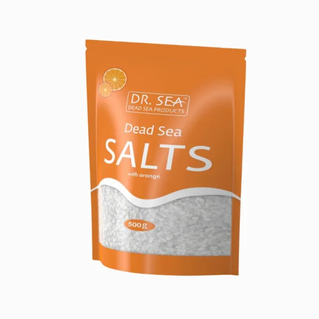 Sůl z Mrtvého moře s pomerančovým extraktem - 500 g - Dr. Sea