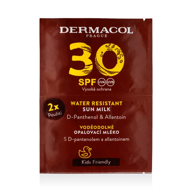 SUN Mléko na opalování SPF 30, 2 x 15 ml Dermacol - Oficiální e-shop Dermacol