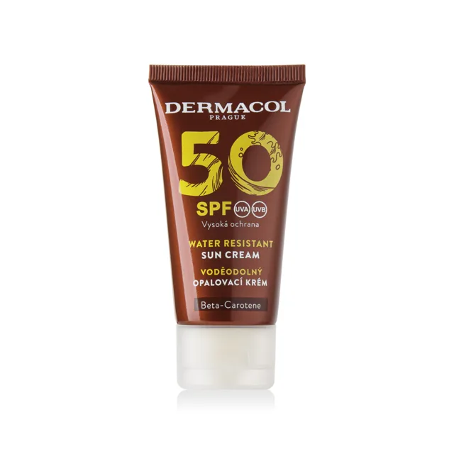 SUN Voděodolný zvláčňující krém na opalování SPF50 Dermacol - Oficiální e-shop Dermacol