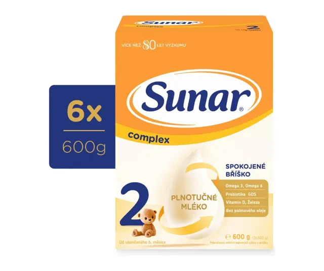 Sunar Complex 2 6 x 600 g