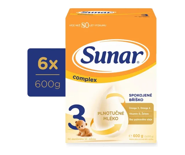 Sunar Complex 3 6 x 600 g