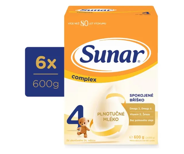Sunar Complex 4 6 x 600 g