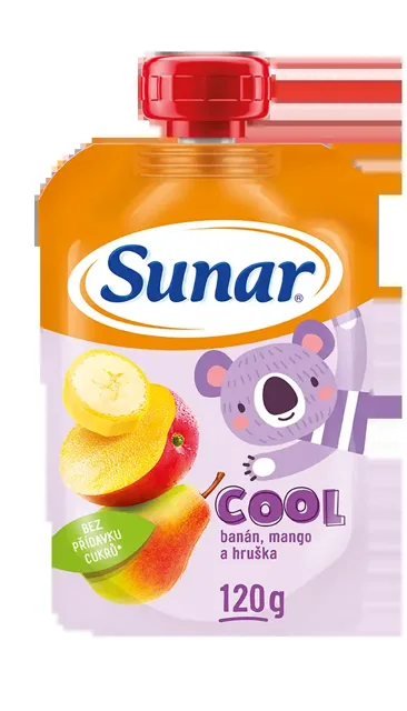 Sunar kapsička Cool ovoce Hruška mango banán 120g