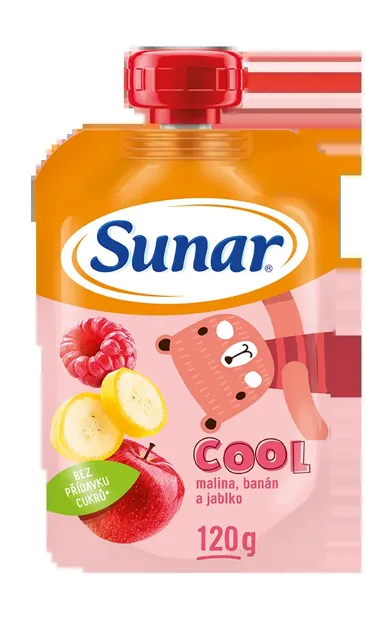 Sunar kapsička Cool ovoce Malina banán jablko 120g