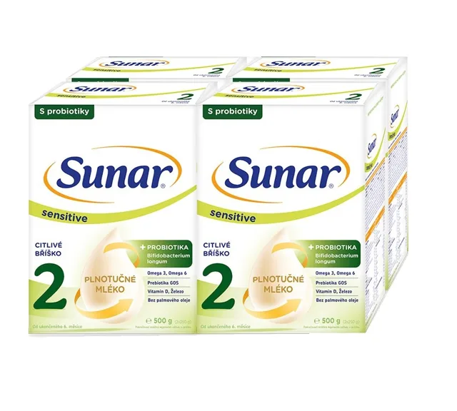 Sunar Sensitive 2 4x500 g
