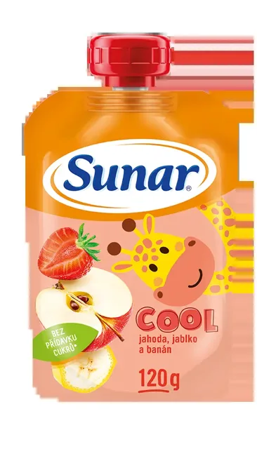 Sunárek Cool ovoce jahoda banán jablko 120 g