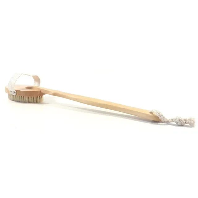 SUNDO Kartáč na mytí pro seniory, délka 42 cm, dřevěná rukojeť