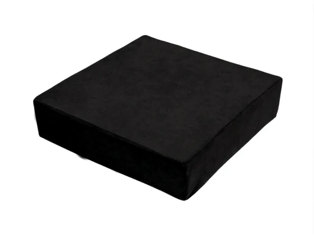 SUNDO Zvýšený sedák 40 x 40 x 10 cm - černý