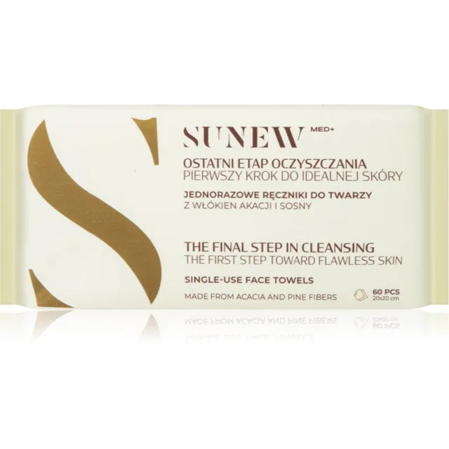 SUNEWMED+ Single-use Face Towels jednorázové ručníky na obličej 60 ks