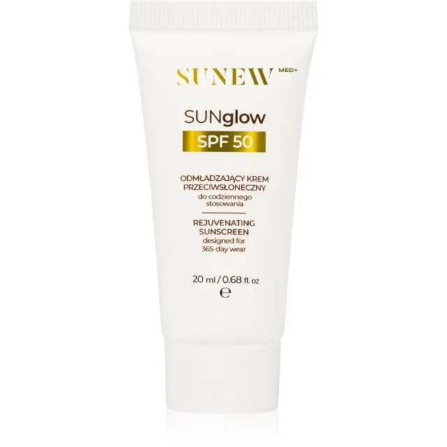 SUNEWMED+ SUNglow Anti-Aging Face Sunscreen SPF 50 opalovací krém s omlazujícím účinkem SPF 50 20 ml