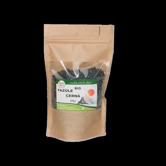 SUNFOOD Fazole černá BIO 300 g