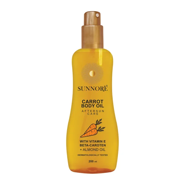 SUNNORÉ Carrot Oil olej po opalování 200 ml