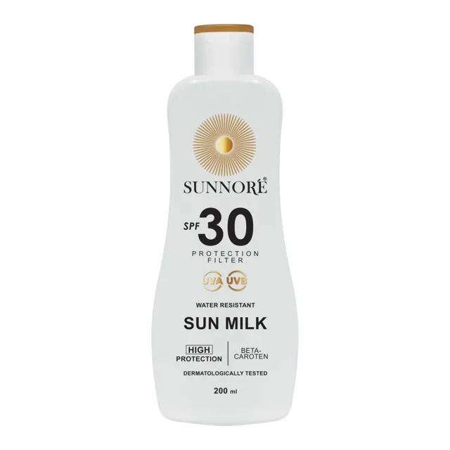 SUNNORÉ Sun milk SPF 30 opalovací mléko 200 ml