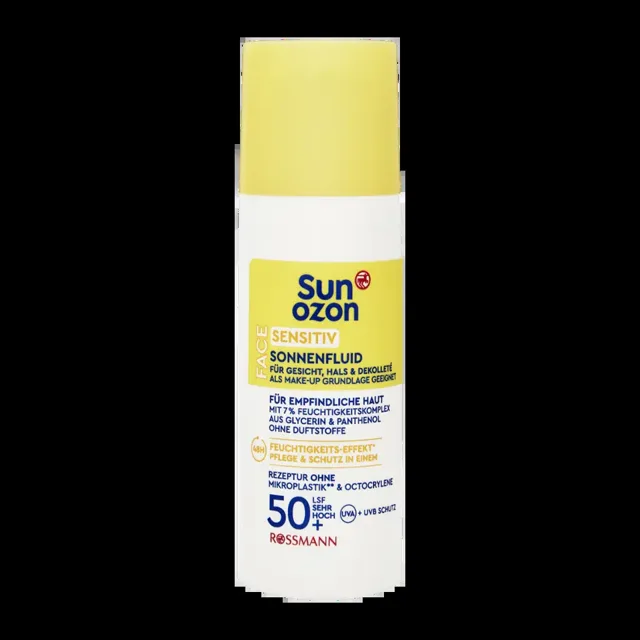 Sunozon Opalovací fluid Sensitive SPF50+ 50 ml