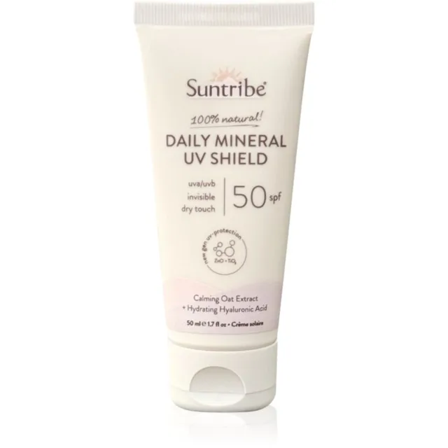 Suntribe Daily Mineral UV Shield minerální krém na opalování SPF 50 50 ml