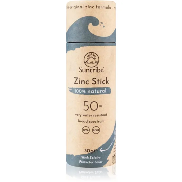 Suntribe Sports Zinc Stick minerální ochranná tyčinka na citlivá místa SPF 50 Ocean Blue 30 g