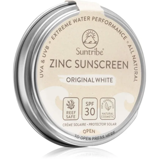 Suntribe Zinc Sunscreen minerální ochranný krém na obličej a tělo SPF 50 Original White 45 g