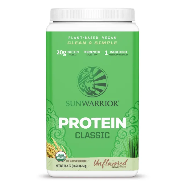 Sunwarrior Classic Protein, neochucený, 750 g