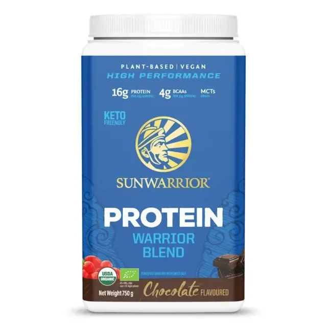 Sunwarrior Protein Blend BIO - Čokoládový - 750g