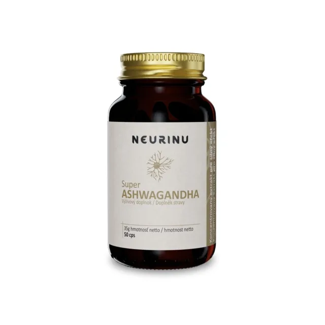 Super ASHWAGANDHA - 50 kapslí