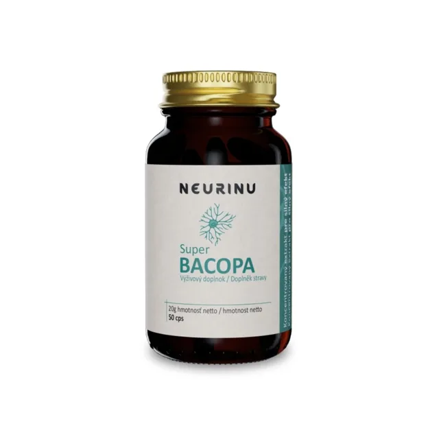 Super BACOPA pro vytíženou mysl - 50 kapslí