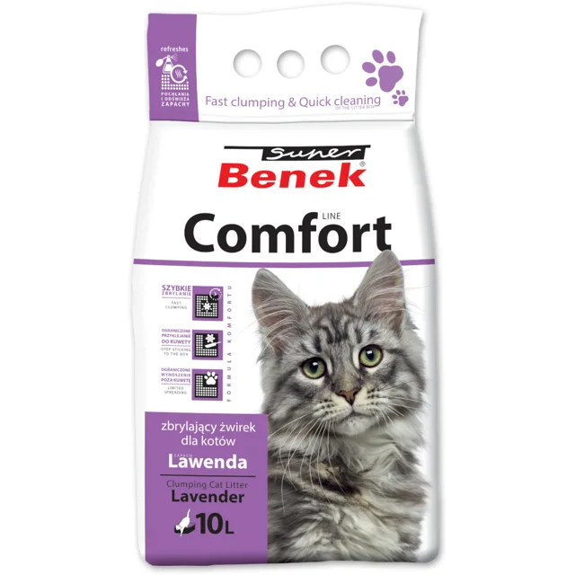 Super Benek Comfort levandule - 10 L