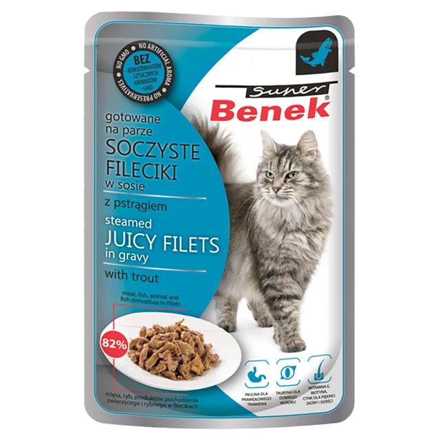 Super Benek filé v omáčce 28 x 85 g - krůtí