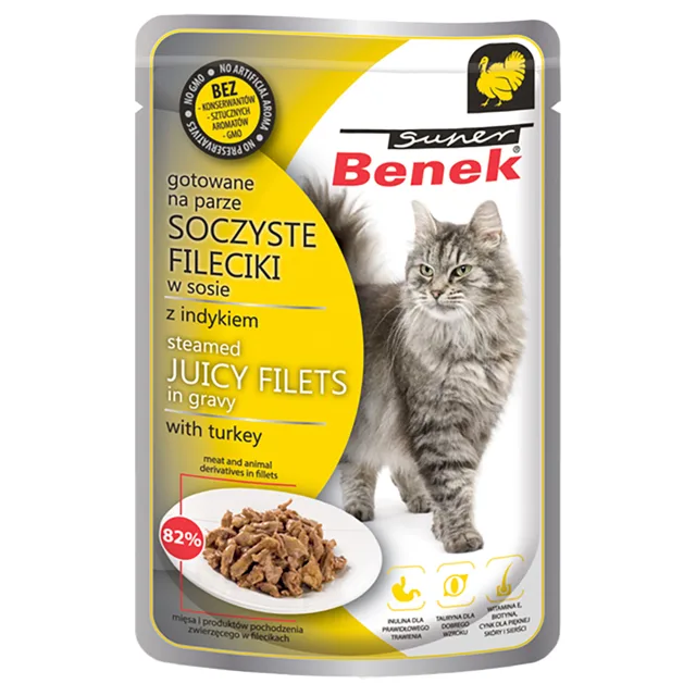 Super Benek filé v omáčce 28 x 85 g - pstruh