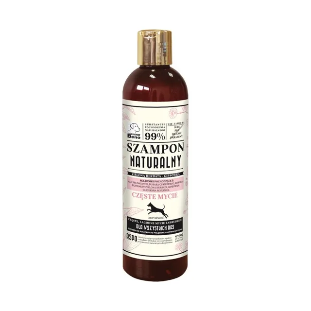 SUPER BENO Přírodní šampón pro psy na časté mytí 300 ml
