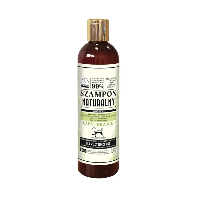SUPER BENO Přírodní šampon pro psy na tlapky a bříško 300ml