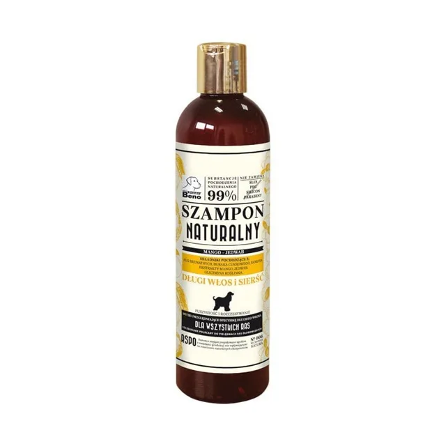 SUPER BENO Přírodní šampon pro psy s dlouhou srstí 300ml