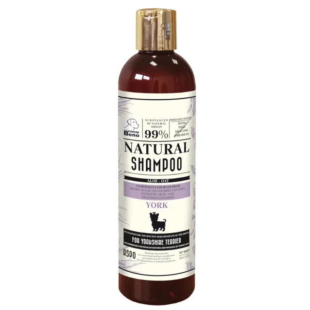 SUPER BENO Přírodní šampón pro Yorkshire teriéry - 2 x 300 ml