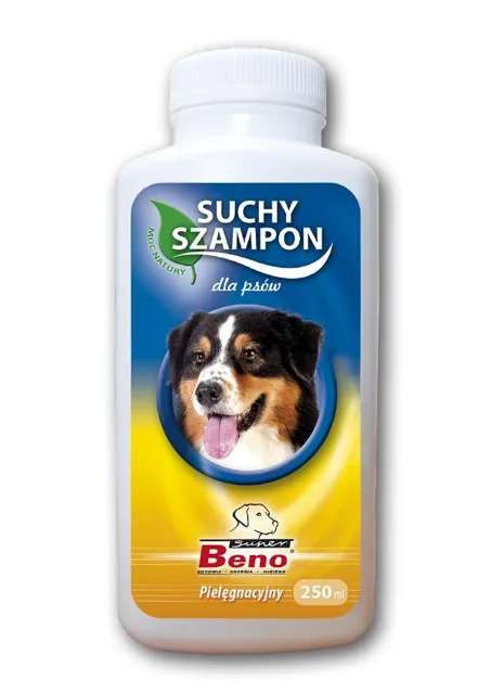SUPER BENO Suchý psí šampon 250 ml