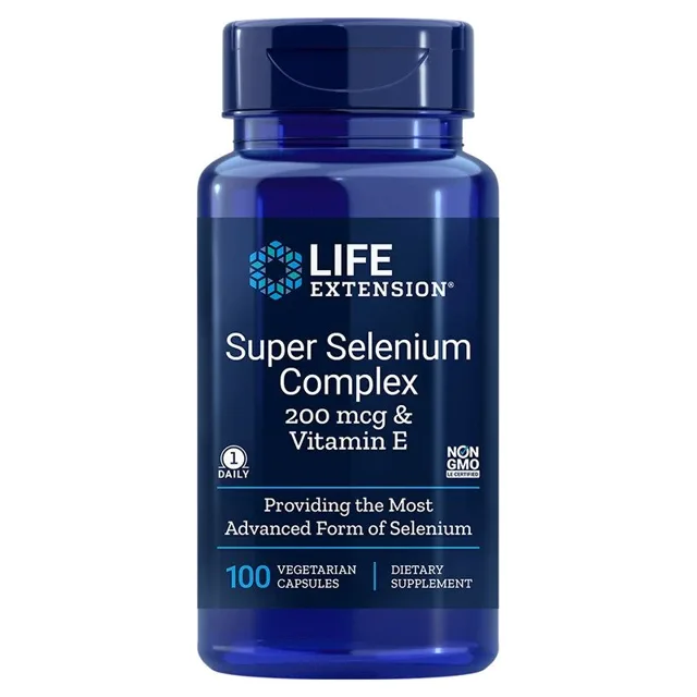 Super komplex selenu a vitaminu E, 100 kapslí